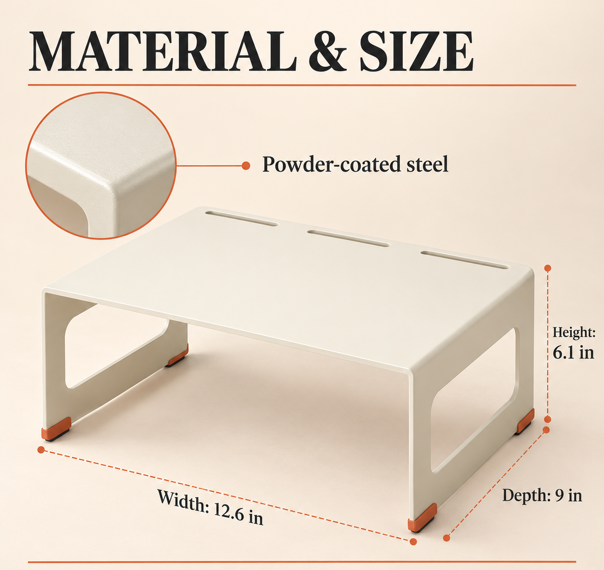 Pantrivelle ShelfRise Cabinet Shelf Riser