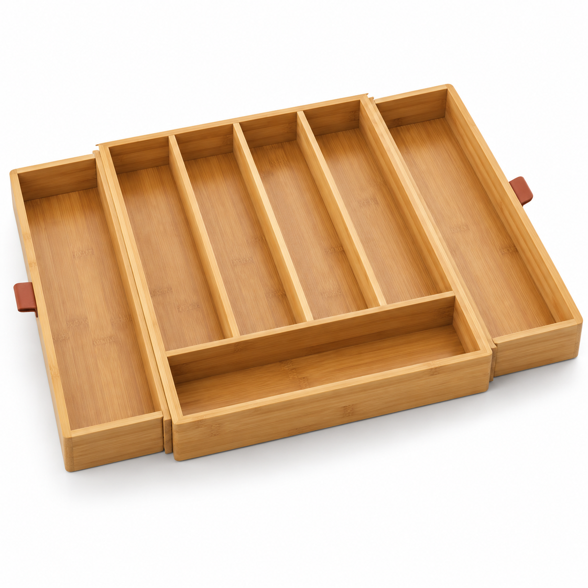 Pantrivelle DrawerNest Expandable Bamboo Cutlery Tray