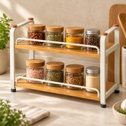 Pantrivelle SpiceStep Two-Tier Countertop Spice Rack